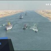 L'extension du canal de Suez inaugurée en grande pompe