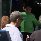 Les premiers réfugiés arrivent à l’île de Loisirs de Cergy (Val d’Oise)