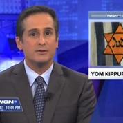 Un présentateur américain utilise l'étoile jaune pour illustrer Yom Kippour