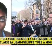 François Hollande rend hommage à Clarissa Jean-Philippe