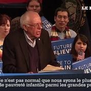 Bernie Sanders s'indigne contre les inégalités aux Etats-Unis