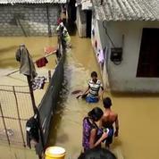 Le Sri Lanka en proie aux inondations