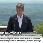 Arnaud Montebourg: «Le système politique est devenu une grande machine à trahir»