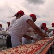 Nouveau record du monde pour la plus grande pizza du monde