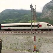 La Suisse a inauguré le plus long tunnel au monde