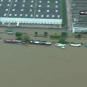 Les inondations à Paris vues depuis l'hélicoptère iTÉLÉ