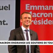 Encore des soutiens pour Emmanuel Macron