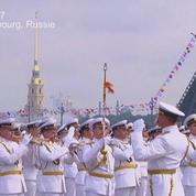 Poutine affiche la puissance navale russe