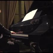 Stefan Cassar inaugure le piano Aria de Fazioli en janvier 2016 à Paris