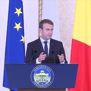 Travailleurs détachés : suivez l'allocution d'Emmanuel Macron en Roumanie