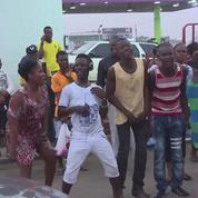 Au Liberia, les supporteurs de l'ancien footballeur George Weah célèbrent sa victoire
