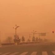 Une tempête de sable spectaculaire s'abat sur la Mongolie