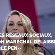 Sur les réseaux sociaux, Marion Maréchal ne veut plus s'appeler «Le Pen»