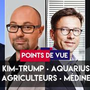 Points de vue du 11 juin : Kim-Trump, Aquarius, agriculteurs, Médine