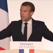Macron dénonce la « lèpre » nationaliste qui monte en Europe