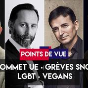 Points de vue du 29 juin : migrants, grèves SNCF, LGBT, vegan