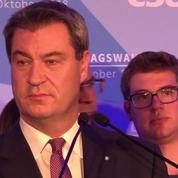 Bavière : la déception du CSU après un revers historique