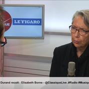 Elisabeth Borne est l’invitée de la matinale Radio Classique – Le Figaro