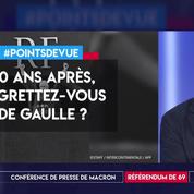 50 ans après, regrettez-vous le général de Gaulle ?