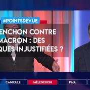 Mélenchon contre Macron : des attaques injustifiées?