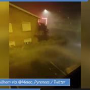Toulouse : de violents orages et une pluie de grêle s’abattent sur la ville