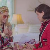 La campagne du sac Sylvie de Gucci avec Faye Dunaway et Soko