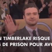 Justin Timberlake risque la prison pour un selfie pris dans l'isoloir