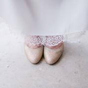 Les jolis souliers de la mariée
