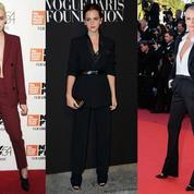 Emma Watson, Kristen Stewart, Isabelle Huppert... Comment les célébrités s'approprient le tailleur pantalon ?