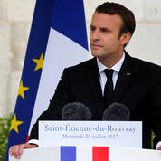 Macron : «Le martyre du père Hamel n'aura pas eu lieu pour rien»