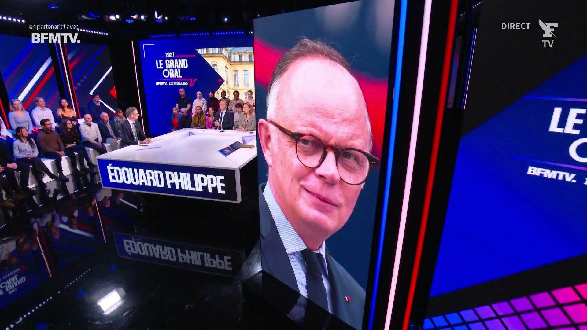 Figarooo Retrouvez le «Grand Oral» BFMTV-Le Figaro avec Édouard Philippe