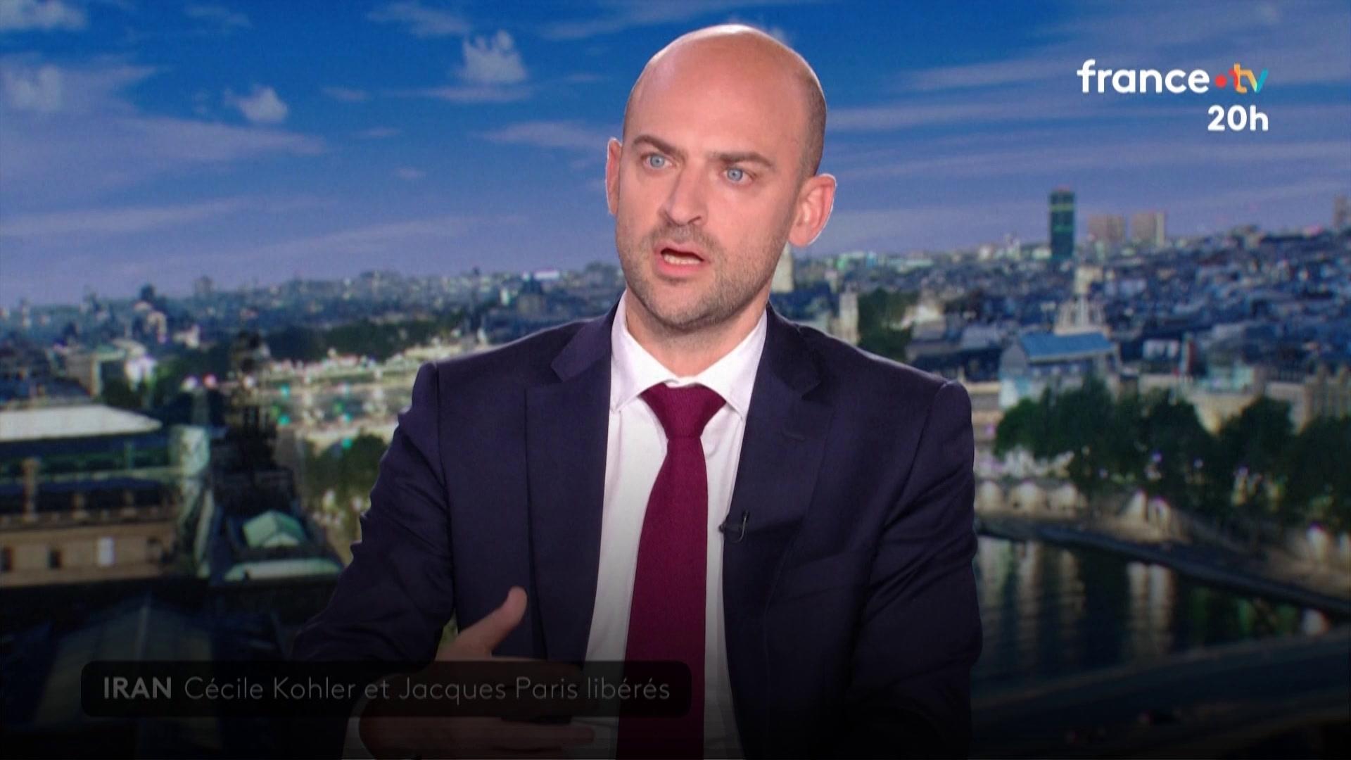 Sortis de prison en Iran, Kohler et Paris «vont bien, semblent en bonne ...