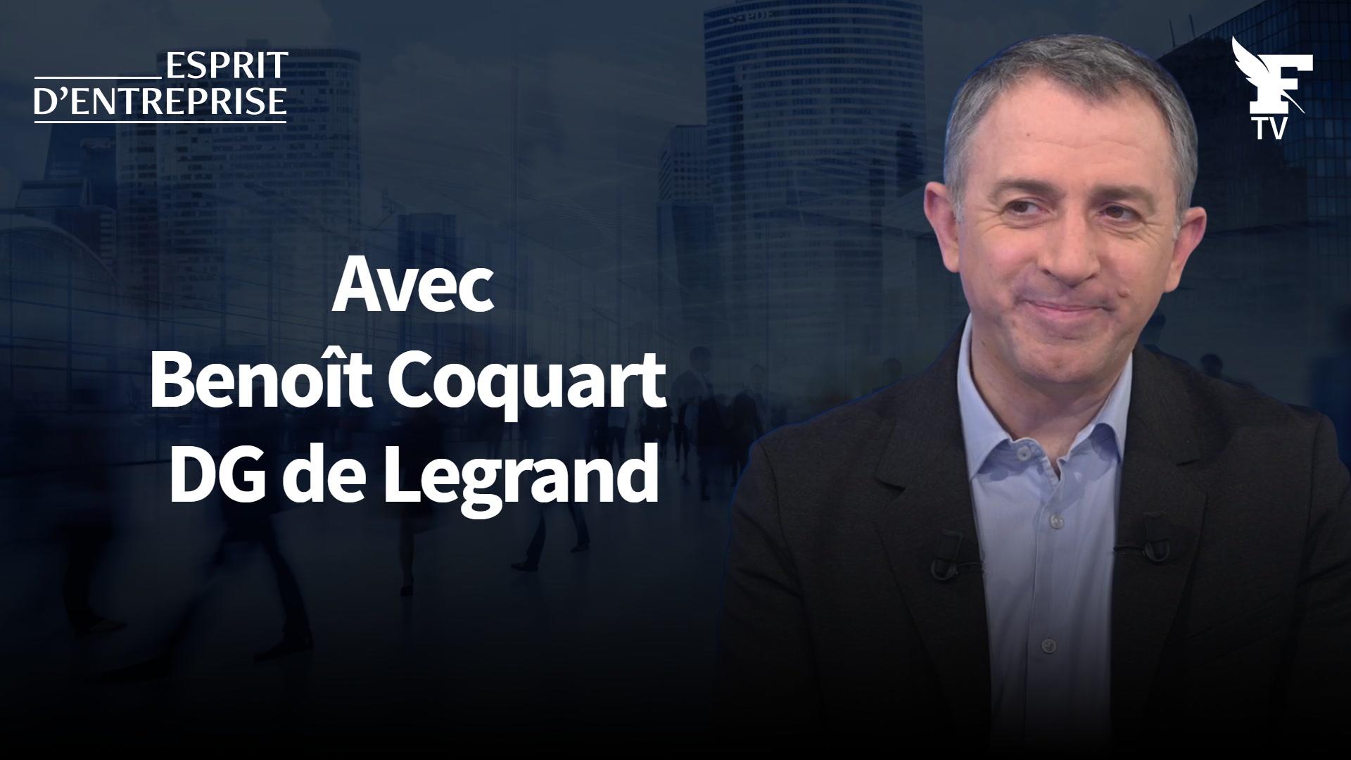 Benoit Coquart Benoît Coquart, DG de Legrand est l'invité d'Esprit d'entreprise