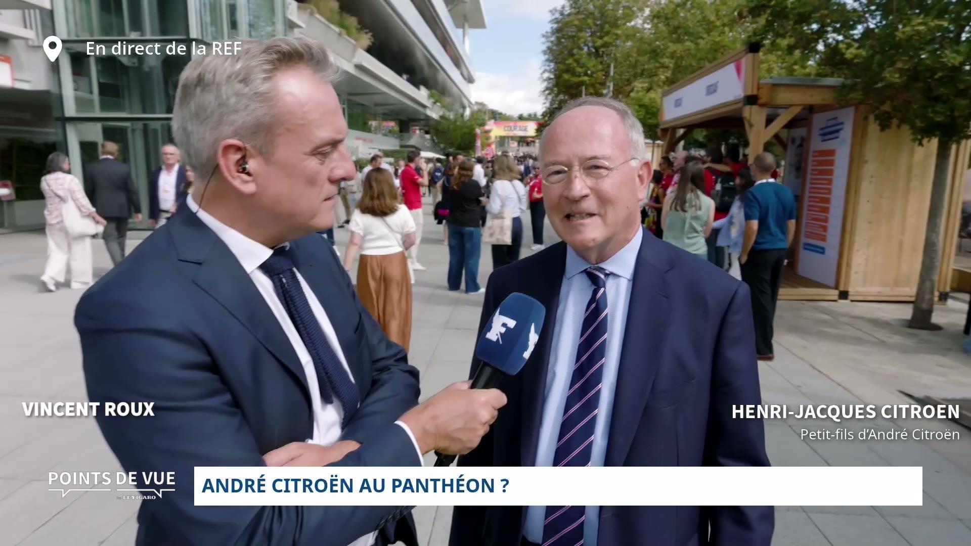 André Citroën au Panthéon ? La réaction de son petit-fils