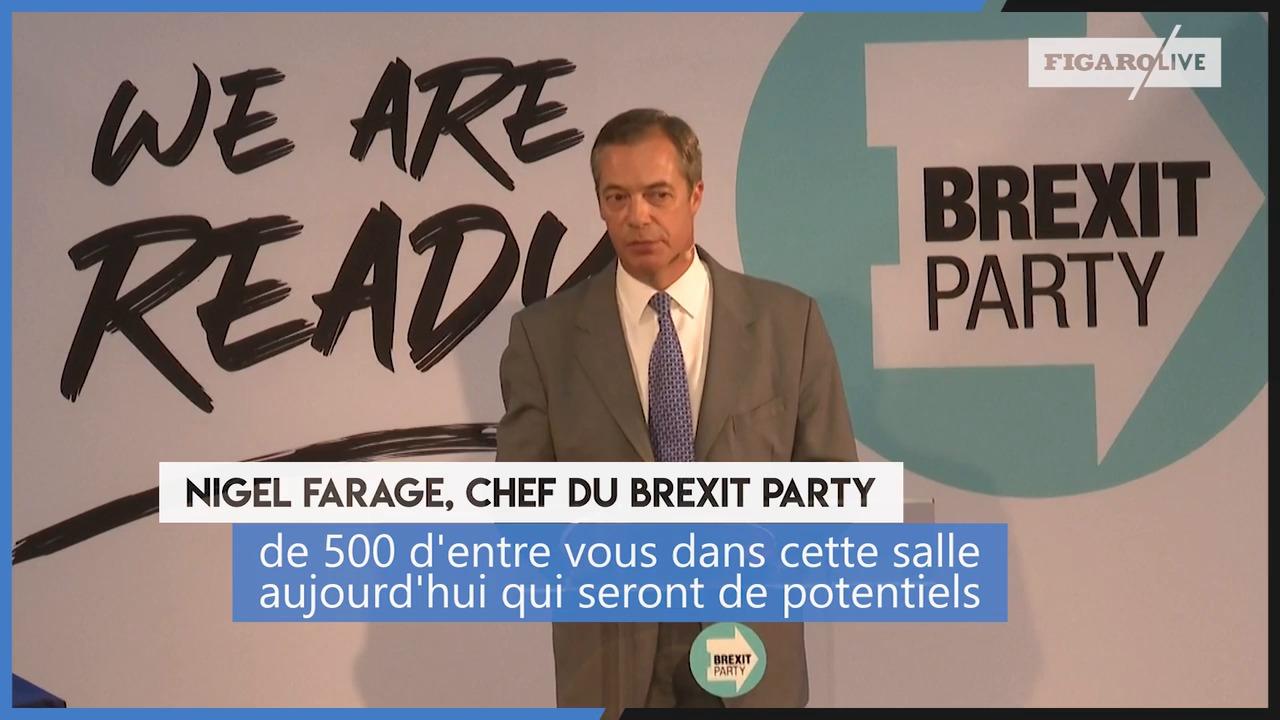 Brexit : Nigel Farage tend la main Ã  Boris Johnson