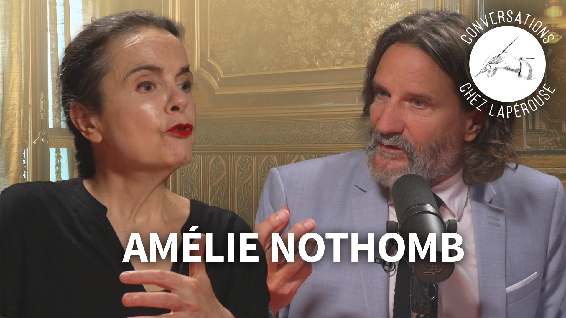 Amlie Nothomb Et Son Compagnonnull