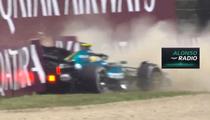Formule 1 : Alonso encastre son Aston Martin dans le mur lors des essais