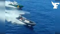 Espagne: impressionnante course-poursuite en mer entre des policiers et des trafiquants de drogue