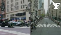 L'image étonnante de Lewis Hamilton remontant la 5e Avenue à New York à bord de sa F1