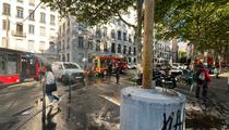 Lyon : un incendie se déclare dans le sous-sol d'un commissariat, des gardés à vue transférés