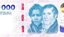Monnaie fragile, grosse coupure : l'Argentine lance un billet de 10.000 pesos