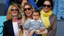 Tennis: en images, le bébé de Nadal assiste à la victoire de son papa à Madrid
