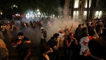 Géorgie : la police utilise du gaz lacrymogène et des balles en caoutchouc pour disperser des manifestants