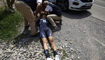 Tour de France : Bardet contraint à l'abandon après une violente chute dans une descente