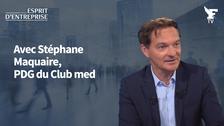 Stéphane Maquaire, PDG de Club Med est l'invité d'Esprit d'Entreprise
