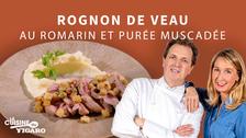 La recette de rognon de veau en croute de sel et romarin