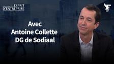 Antoine Collette, DG de Sodiaal est l'invité d'Esprit d'entreprise