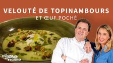 La recette du potage au topinambour et oeuf poché