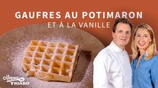La recette de gaufres au potimarron