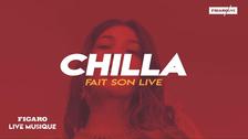 Chilla est l'invitée de Figaro Live Musique